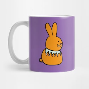Gold Bunny Rabbit Mug